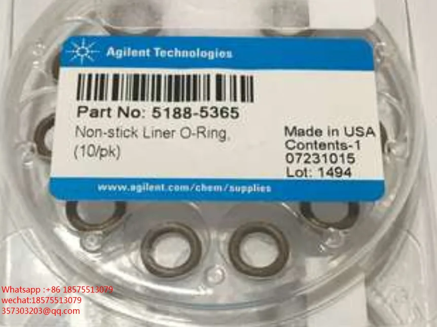 

Agilent O-ring 5188-5365 5190-2269 Original Liner Sealing Ring for 10/pk Injection Port