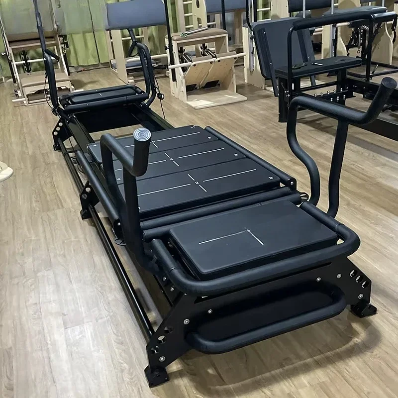 Giant Professional Classical Yoga Studio Black Aluminum Core Bed Pilates Reforming Equipment Giant