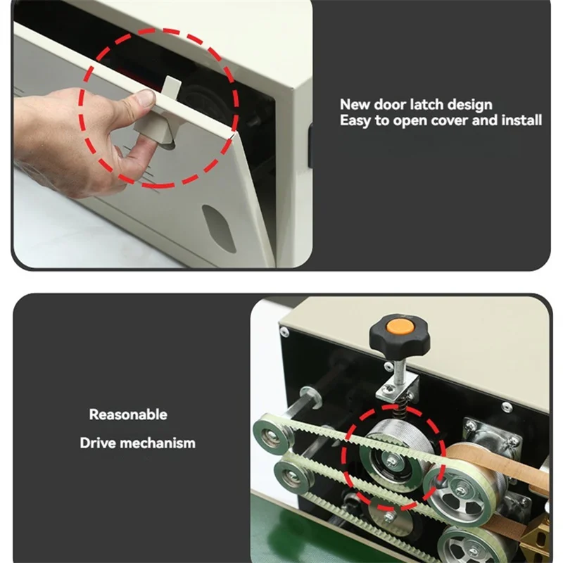 Fully Automatic Sealing Machine Food Plastic Package Sealer Aluminum Foil Plastic Film Packaging Bag Sealing Machine view 6