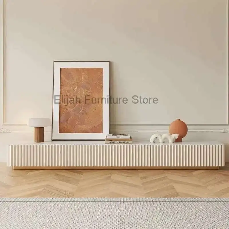 Luxury Tv Stand Modern Living Room Furniture Aesthetic Salon Unit Cabinet Design Console Full Dining Storage Table Home
