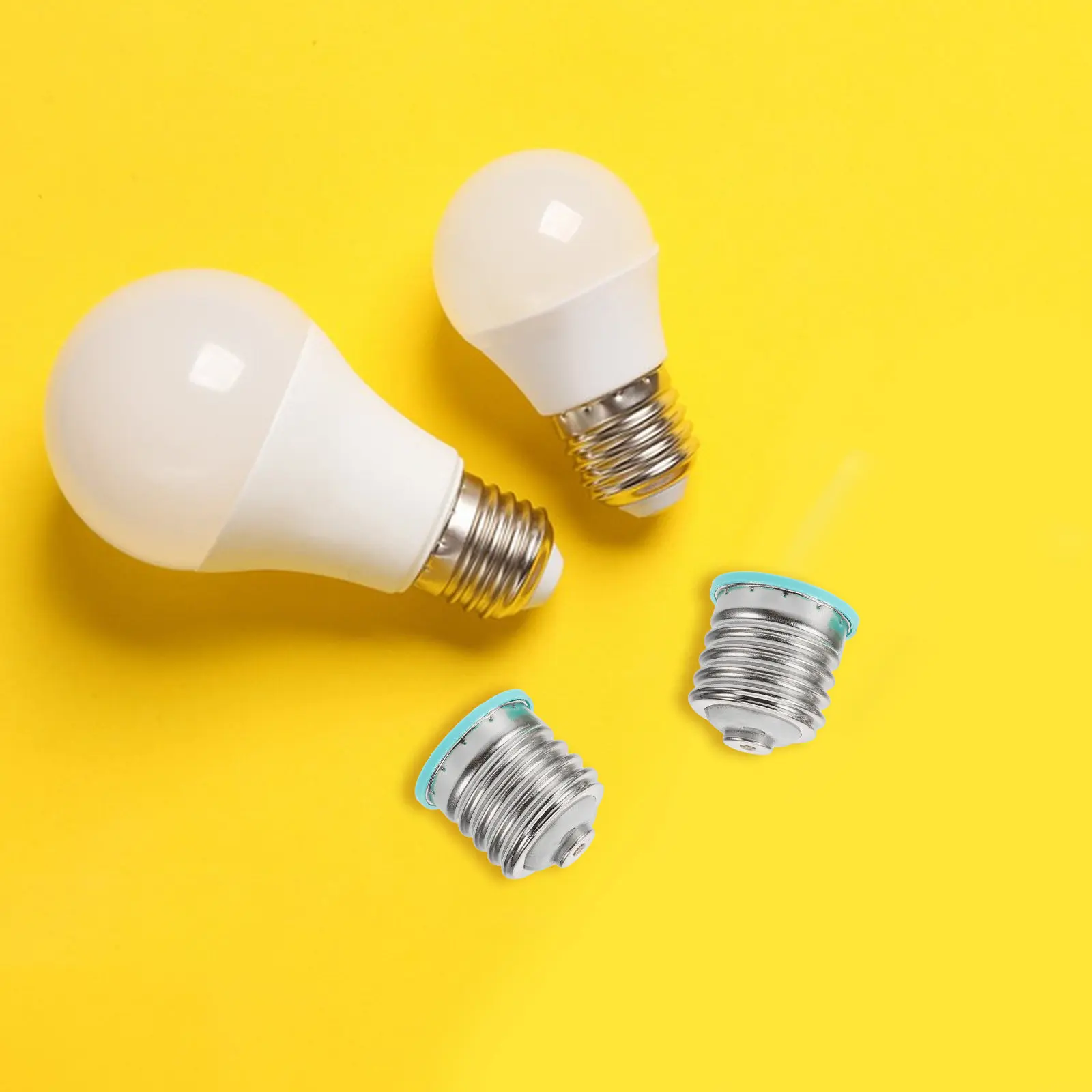 

2 шт. переходника для цоколя лампы E40 на E27, термостойкий, для различных видов освещения.