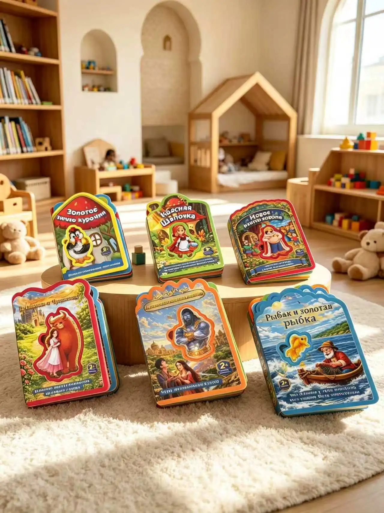 Russian EVA educational book—features simple vocabulary and is easy to understand; suitable for teaching or as a birthday gift.