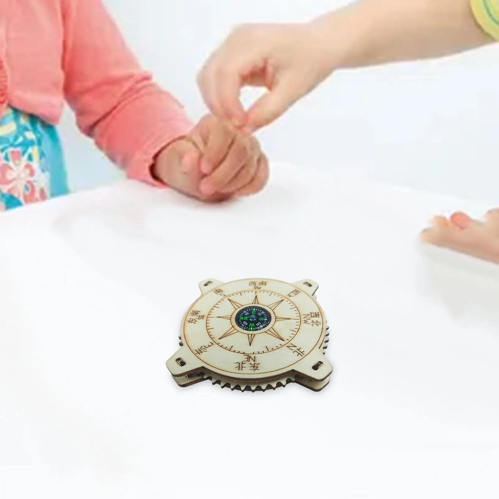 Compass Set Scientific Toy Problem Solving Teaching Aid Toys DIY Material Kit Science Experiment for Kids Students Boys Girls