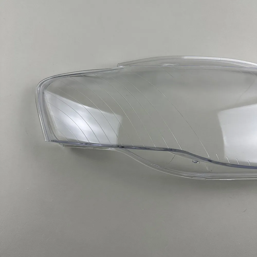 Cubierta de faro delantero de coche, lámpara de cristal, pantalla transparente, carcasa para Audi A4, B7, 2006, 2007, 2008