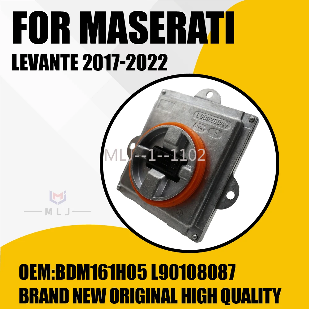 

NEW OEM L90108087 BDM161H05L2 FOR Maserati Levante 2017-2022 Car Ballast Headlight LED Driver Control Module computer