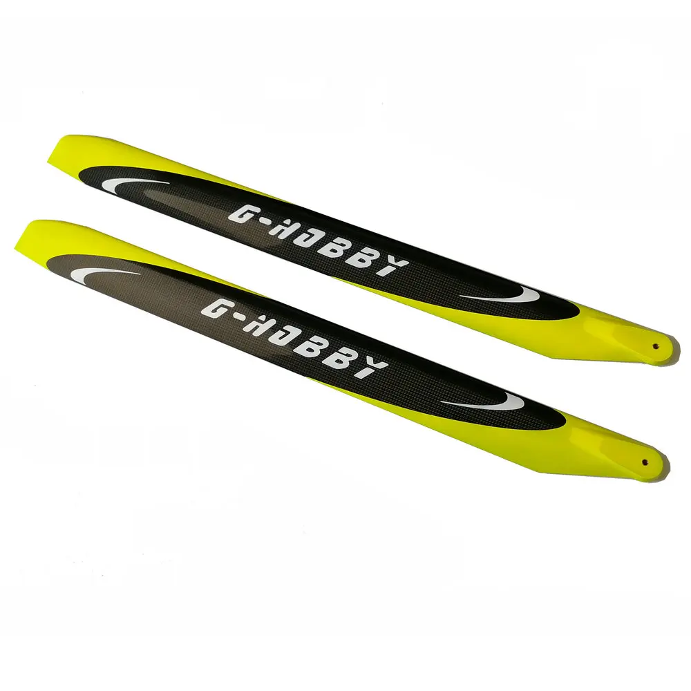 G-HOBBY 700MM Carbon Fiber Main Rotor Blades For   RC Helicopter