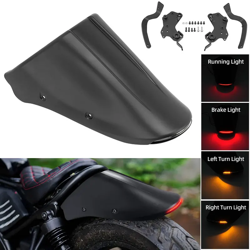 

Motorcycle Accessories Rear Tail Tidy Fender Eliminator Led Fairing For Honda Rebel CMX300 CMX500 2017-2023