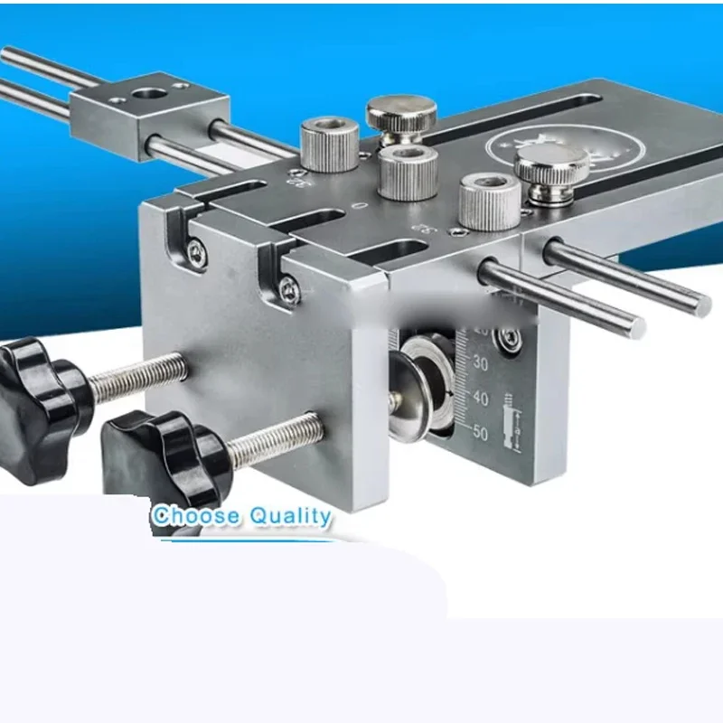 NF 3 in 1 Punch Positioner Dowel Drill Kit Hole Opener for Furniture Fast Connecting Woodworking Drilling Guide Kit Location