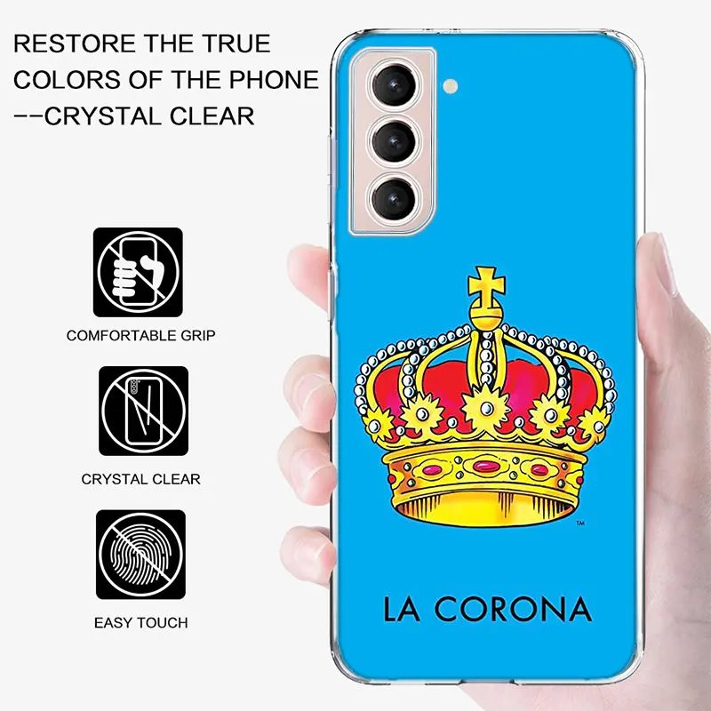 Mexican Bingo Loteria Phone Case For Samsung Galaxy S25 Edge S24 S23 FE S21 S20 S10 Plus S22 S26 Ultra Cover Clear Cases TPU Cap view 3