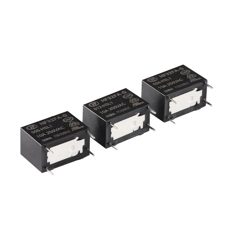Реле Hongfa HF32FA-G-005/012/024-HSL1, 4 контакта, нормально открытые контакты, малая/средняя мощность
