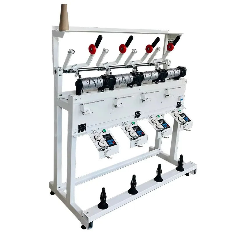 

Cone Yarn Winder, Electric Yarn Winding Machine, Textile Yarn Cone Winding Machine