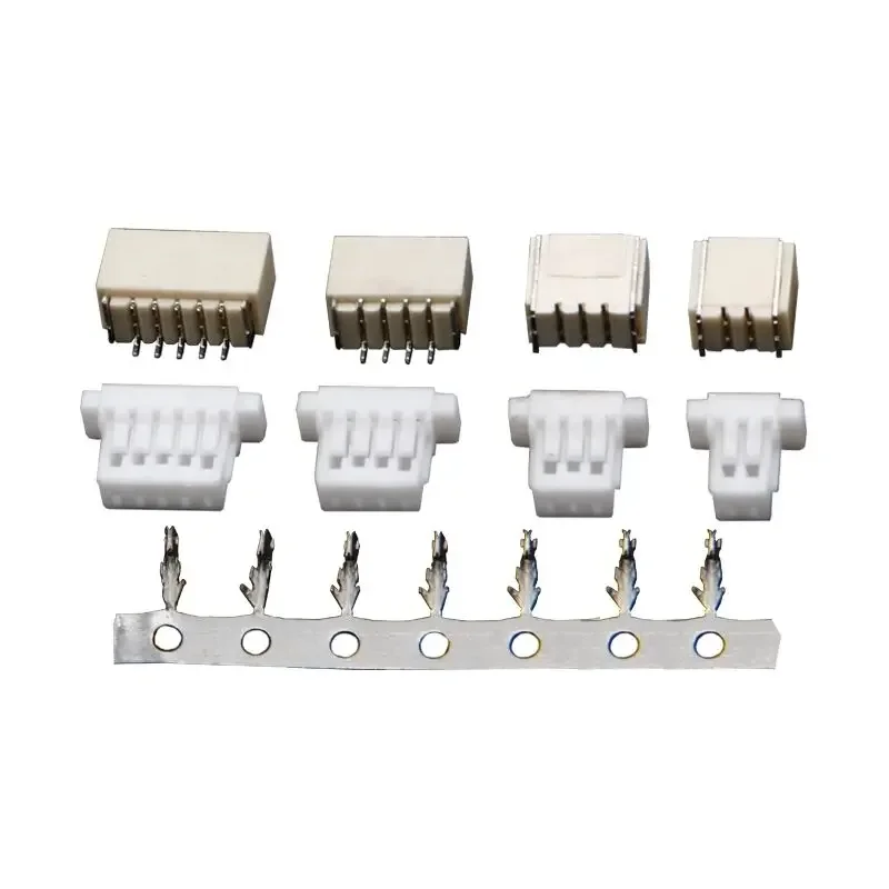 440pcs/Box SH1.0 2p 3p 4p 5 pin 1.0mm Pitch Terminal Kit / Housing / SMD Pin Header Connector Wire Adaptor SH Kits