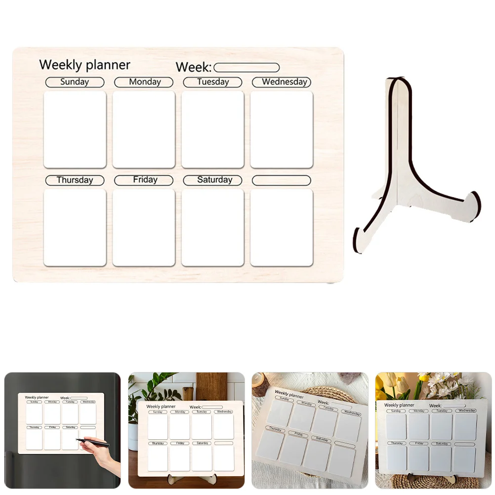 

Note Board Ornaments Fridge Magnet Magnetic Dinner Plate Meal Acrylic Boards for