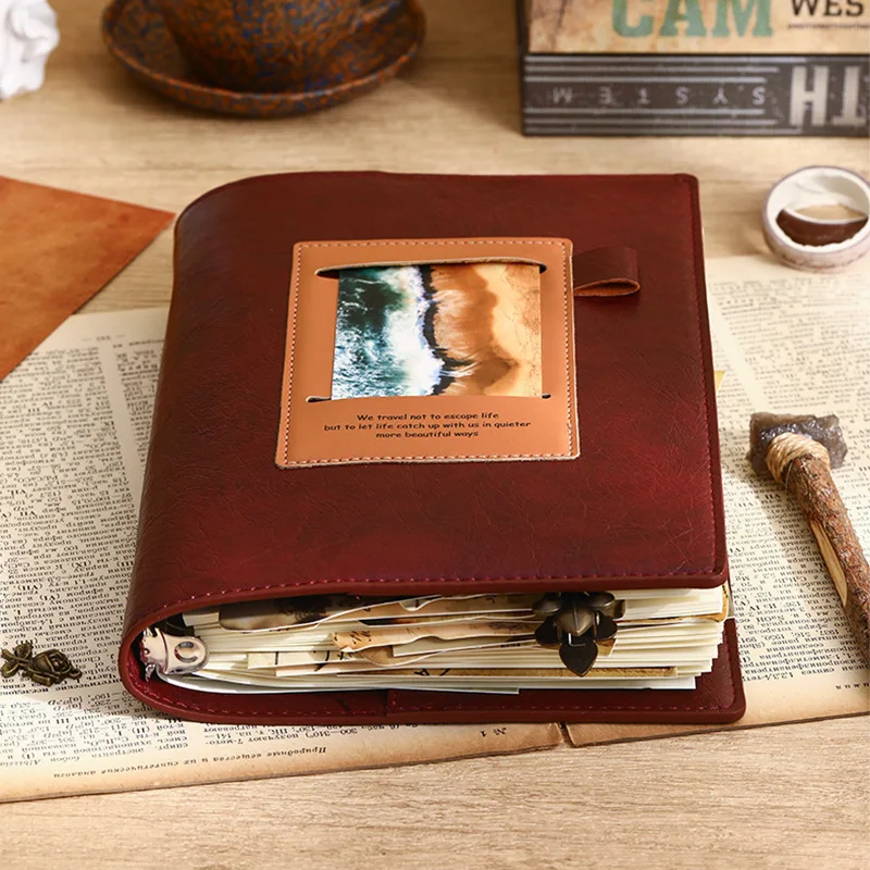 A5 Soft Leather Refillable Journal - Lined, Blank & Grid Pages, Aesthetic Notebook for Sketching & Diary, A5 Journaling Notebook
