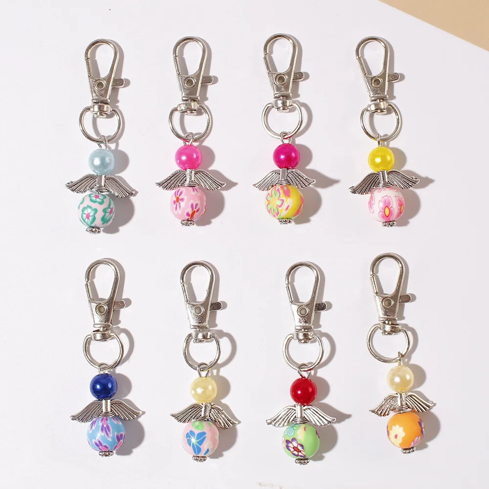 New Guardian Angel Keychain Marriage baby baptism Holy Communion birthday party Pendant Gift Dropshipping