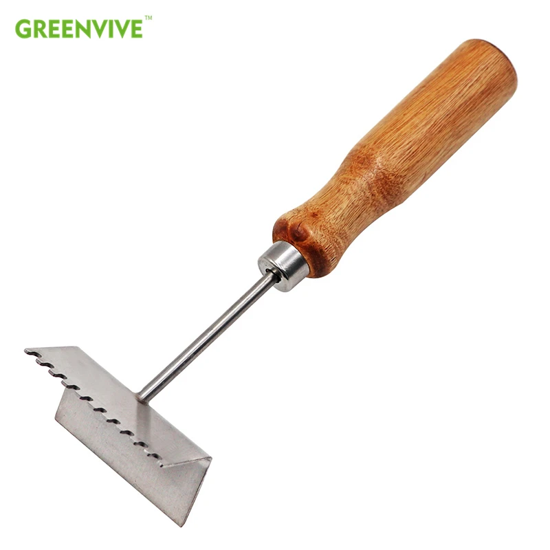 2Pcs Clean Frame Nest Saw Blade Queen Excluder Beehive Box Beehive Shovel Bee Stainless Steel Cleaning Shovel Beekeeper Supplies