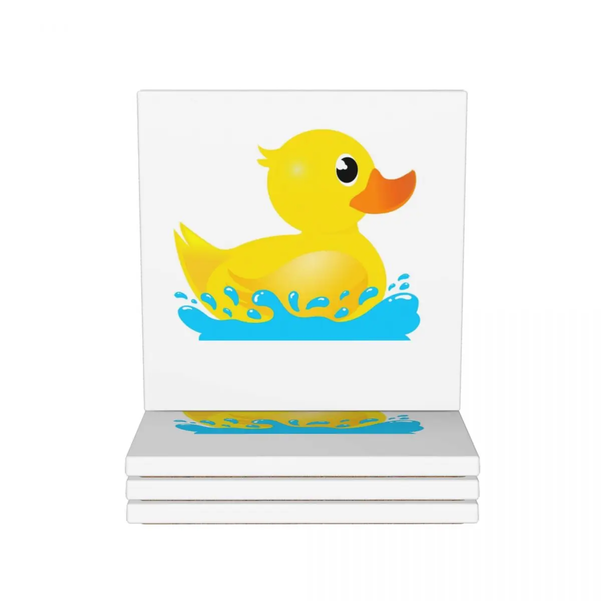 

Желтая резиновая подставка в виде утки и брызг, керамический коврик для выпечки, украшение стола и аксессуары, посуда, салфетки для стола, кофейный коврик