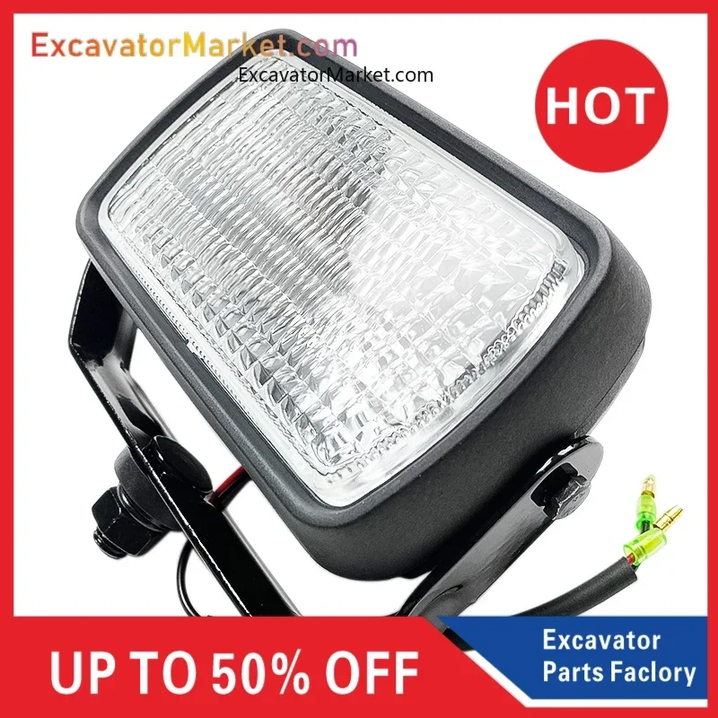 

Excavator Boom Light Work Light Toolbox Headlight Excavator Accessories For Komatsu Pc Kobelco Sk Cat Hyundai Zx Doosan Xcmg X