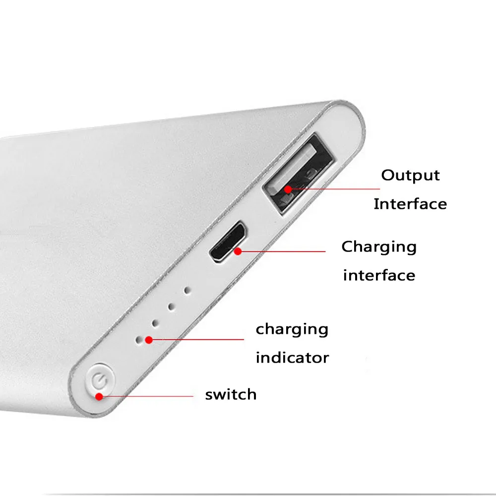 고속 충전 USB 파워 뱅크 쉘 배터리 충전기 박스, 휴대용 4000mAh 파워 뱅크 DIY 키트, 스마트폰용 회로 기판 및 쉘