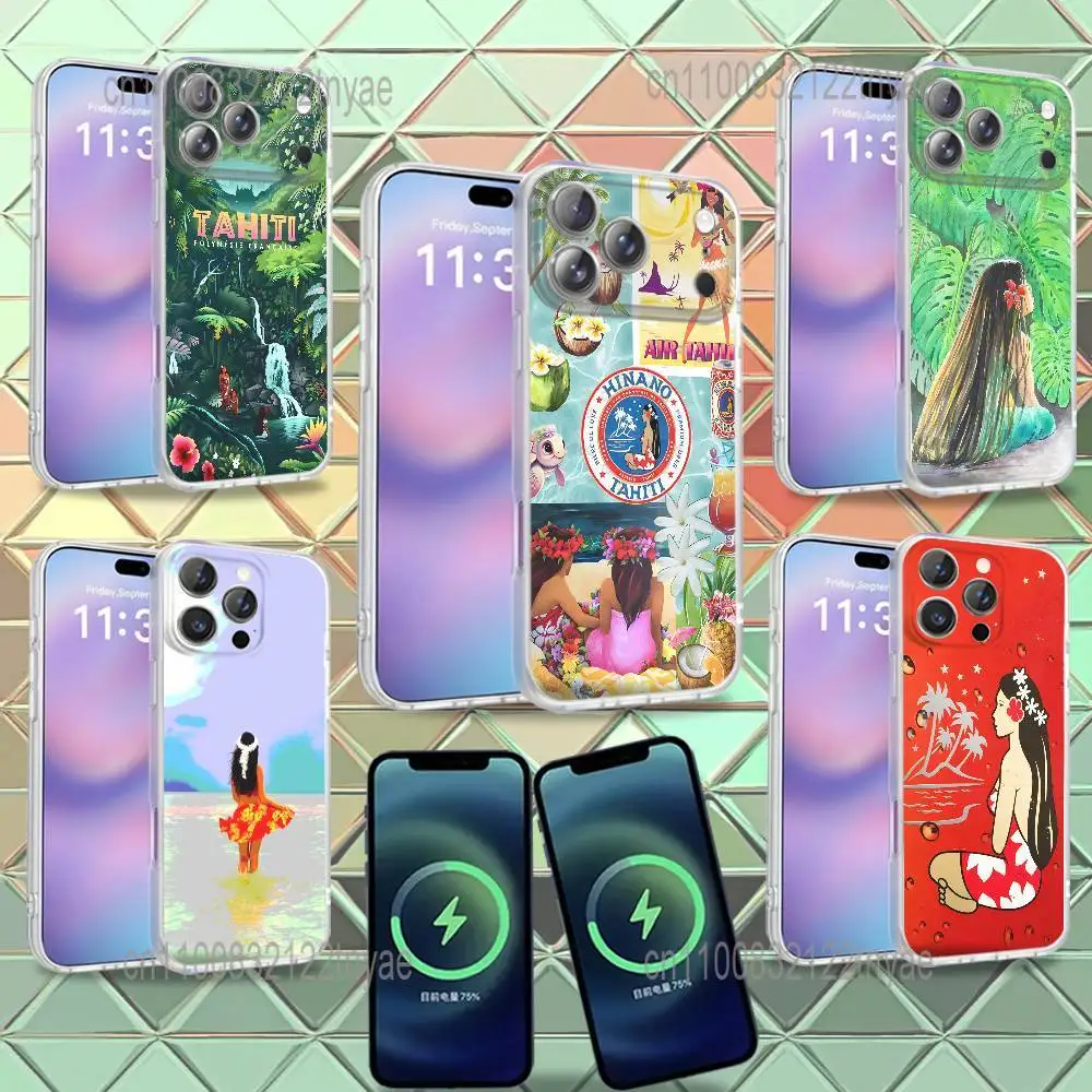 

Hinano Tahiti Girl Beach Phone Case For iPhone 16,14,11,17,13,15,12Air,Plus,Pro,Max,E,Mini Frosted for MagSafe Magnetic Wireless