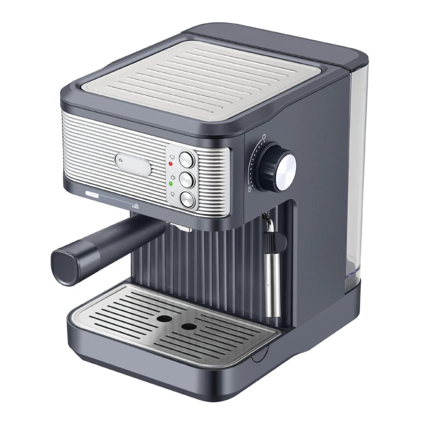 

High-pressure extraction, steam milk, frothing espresso machine, espresso semi-automatic machine
