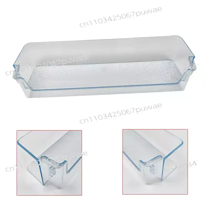 Universal Refrigerator Door Shelf Bin Storage Organizer Hanging Box for Double Door Fridge Freezer