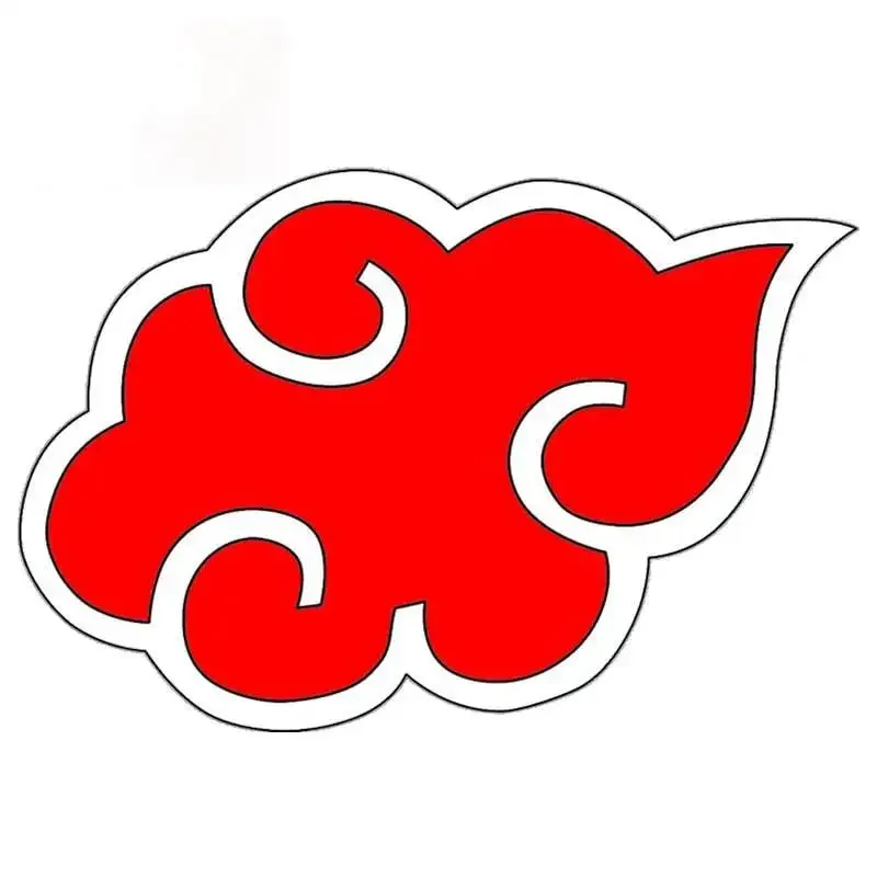 

Personalized Ninja Akatsuki Logo Car Adhesive Stickers, Laptop, Windshield, Doors, Windows