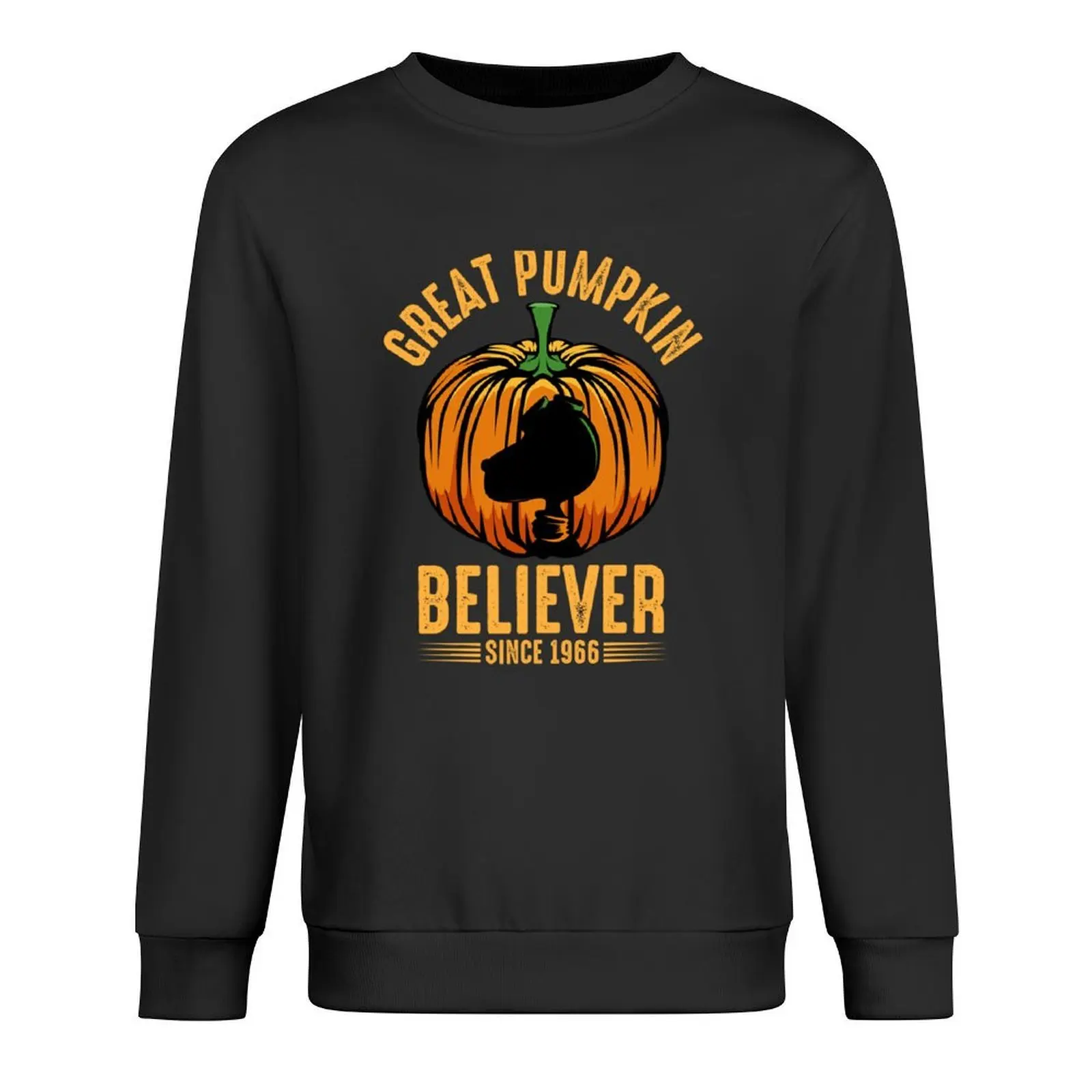 

Great Pumpkin Believer Funny Scary Halloween Quotes Sweatshirt Pullover men clothing japanese style hooded sweatshirts