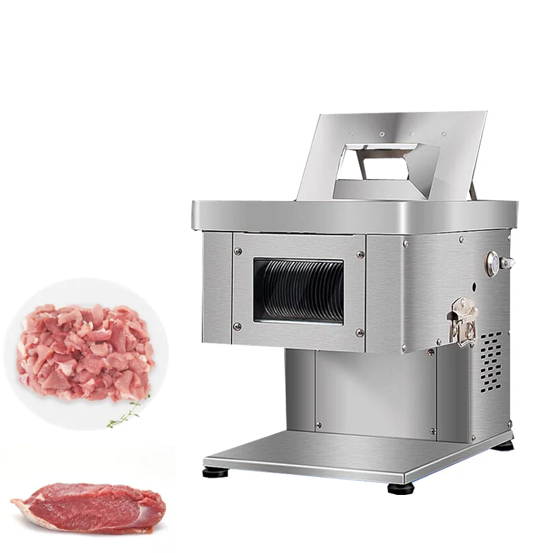 Professional Electric Meat Slicer 150kg/h Commercial Countertop Meat Slicer Shredding Machine