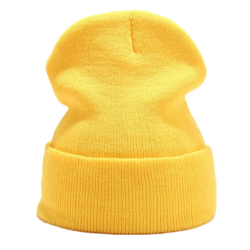 Winter Hats for Woman Man New Beanies Knitted Fluorescent Hat Girls Autumn Casual Ski Beanie Caps Warmer Bonnet Hat Cap 2022