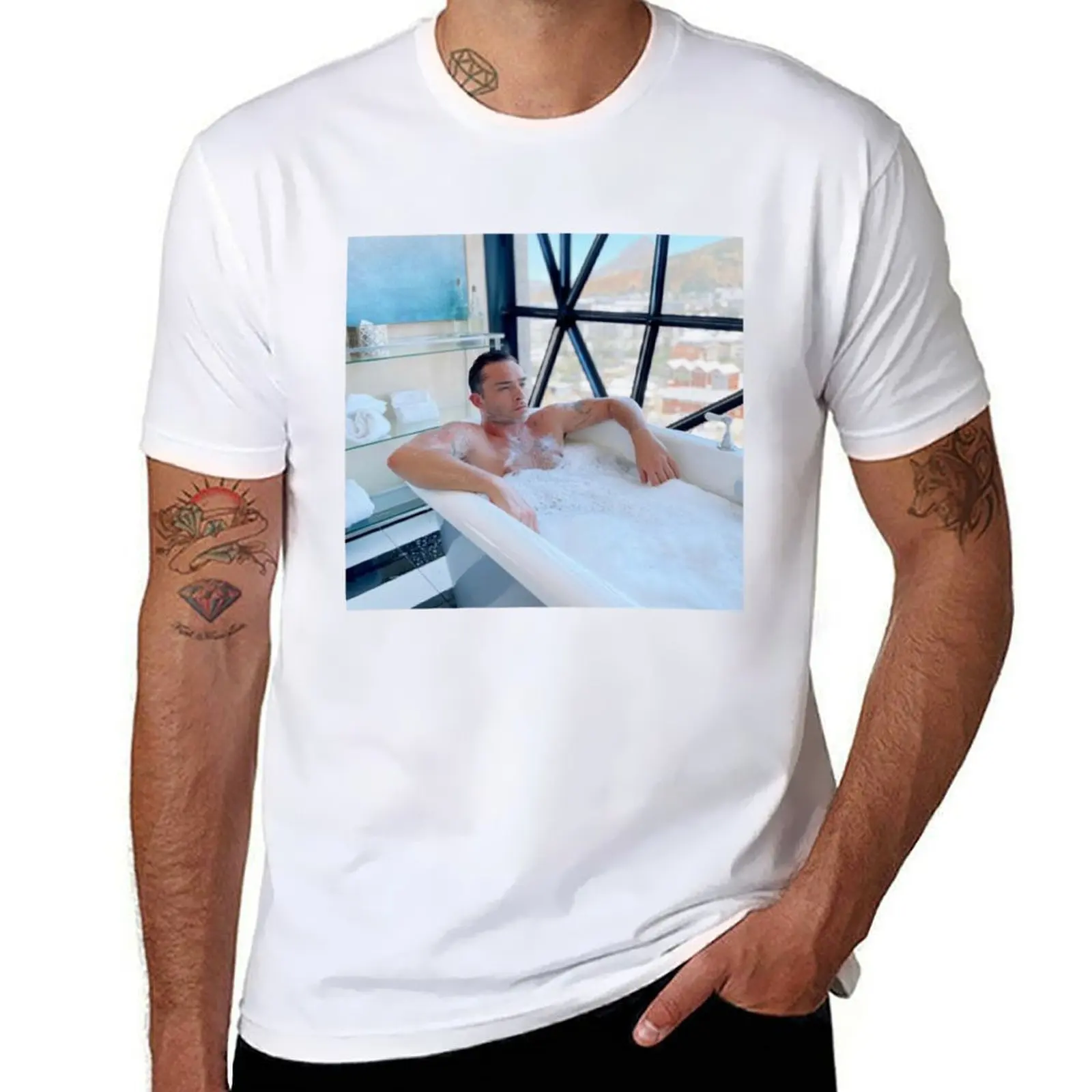 

Ed Westwick T-Shirt graphic t shirts for man man t shirt designer T-Shirt
