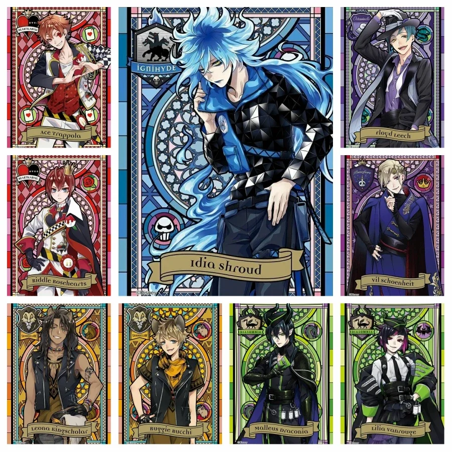 Twisted Wonderland Anime Game Vil Schoenheit Leona Art - Kits Completos de Pintura de Diamantes 5D, Punto de Cruz, Mosaico, Decoración del Hogar