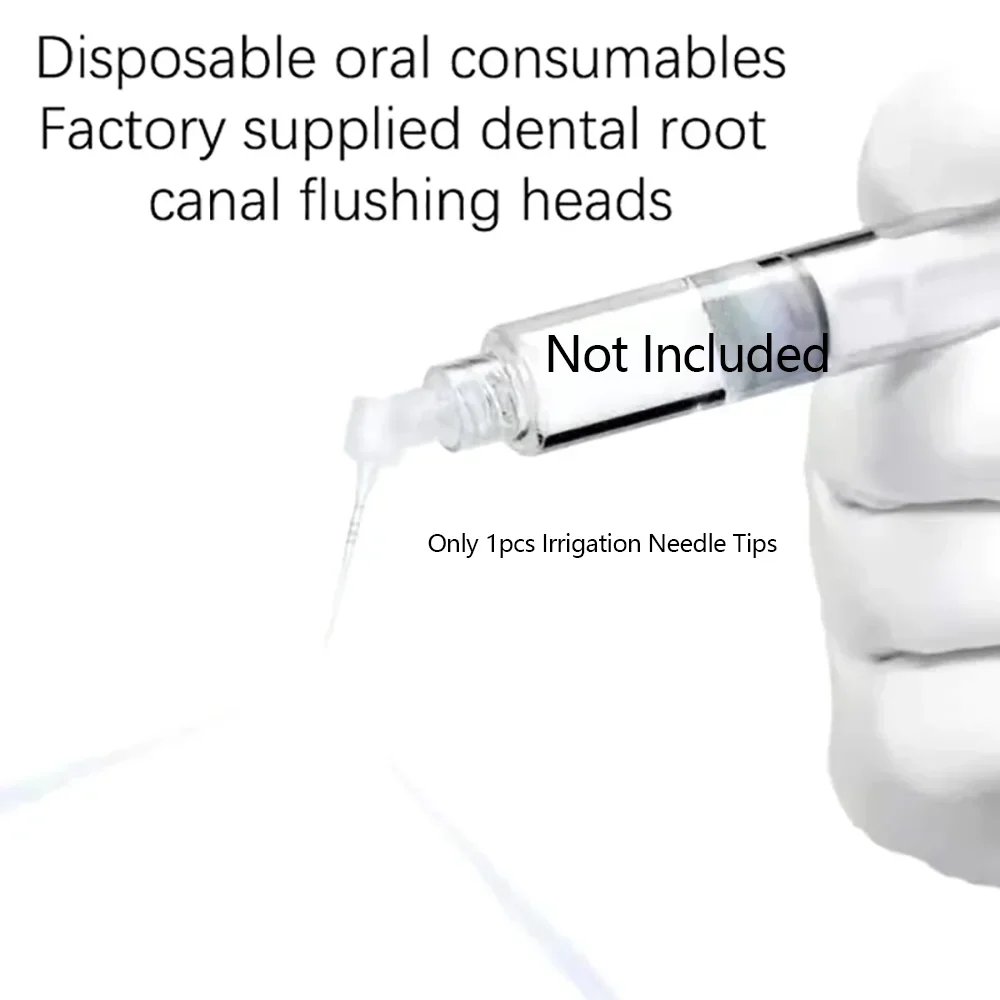 5/10PCS Dental Disposable Endo Syringe Irrigation Tips Double Side Hole 30G Endo Syringe Root Canal Washing Tip Cleaning