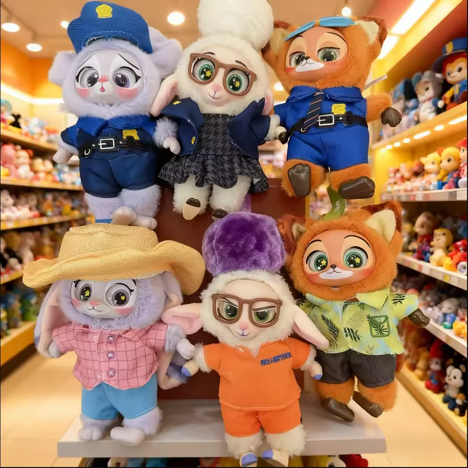 جديد حار ديزني Zootopia صندوق أعمى لطيف نيك جودي عمل الشكل أفخم دمية من الفينيل صندوق غامض شخصيات كرتونية مجموعة الرسوم المتحركة ** #6