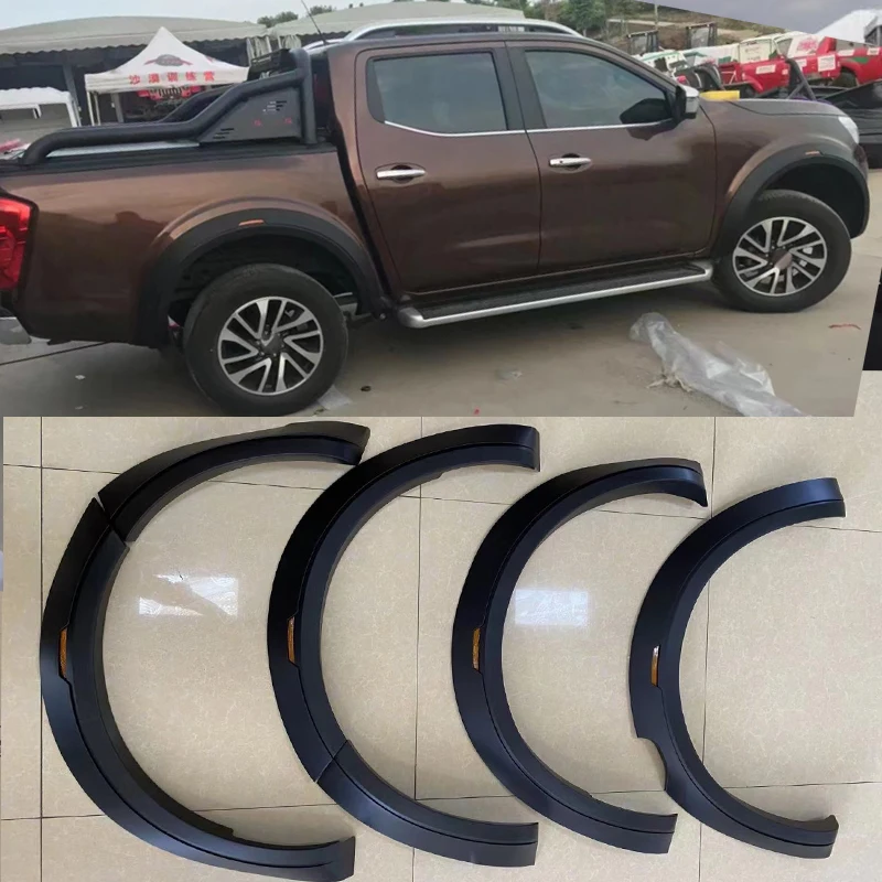 Fender Flares For Nissan Navara Frontier NP300 2015 2016 2017 2018 2019 2020 Double Cabin Wheel Arch Extension Mudguards