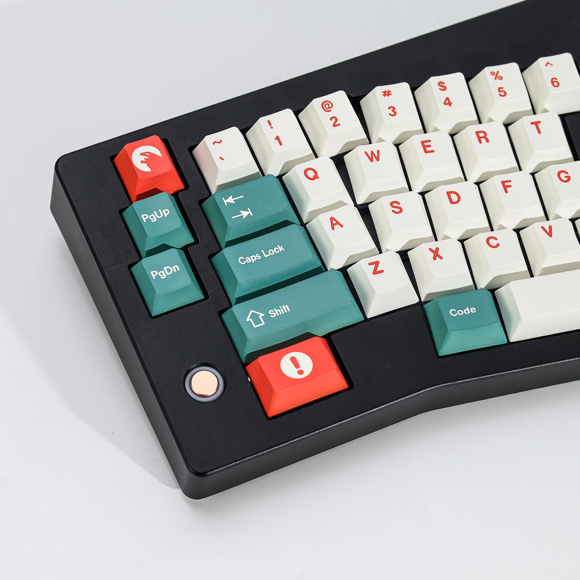 KBDiy Clone GMK Keycaps Retro GMK Kaiju Cherry Profile PBT ISO Tastenkappen für MX Magnetische Schalter 60 Gaming Mechanische Tastatur KIT – Detail 17