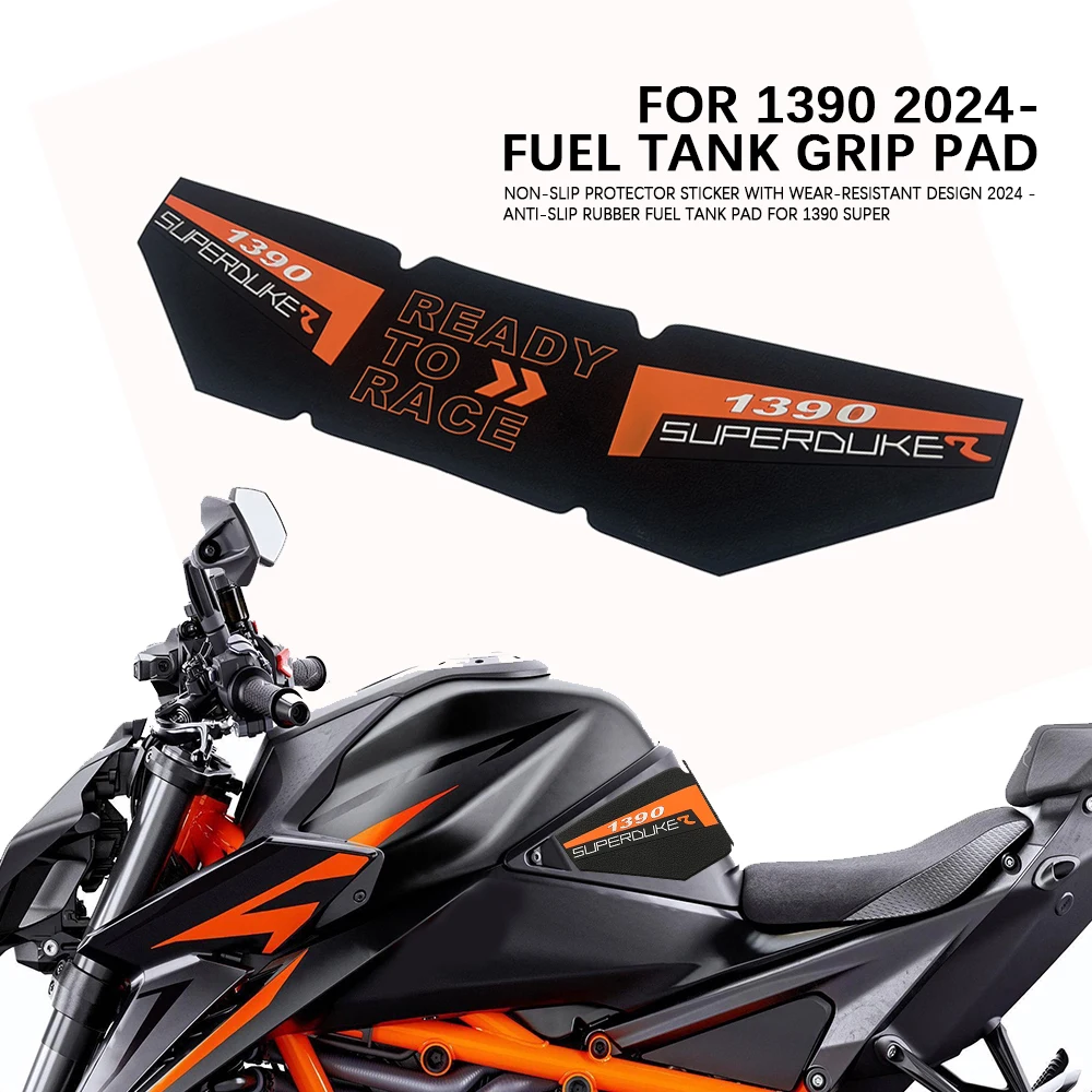 

FOR 1390 super Anti-Slip Rubber Fuel Tank Pad | Non-Slip Protector Sticker with Wear-Resistant Design FOR 1390 super 2024 -