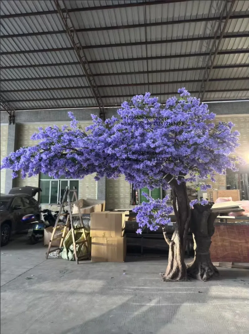 New Large Artificial Cherry Blossom Tree 3.6m High 6m Wide Fake Flower Tree for Wedding Event Party Shop Mall Home Decoration