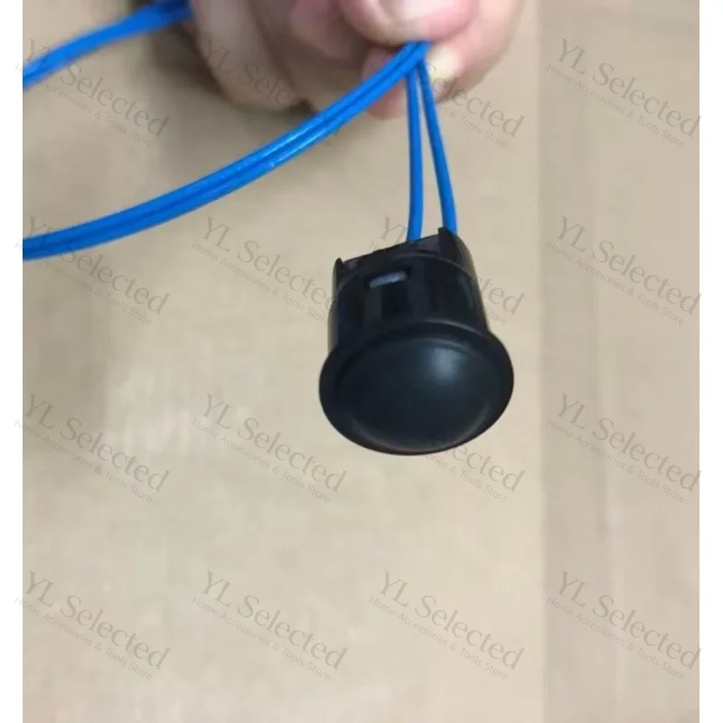 For Excavator Joystick Control Push Button Black 2 Wire 3 Wire Excavator Handle Switch Replacement Accessory