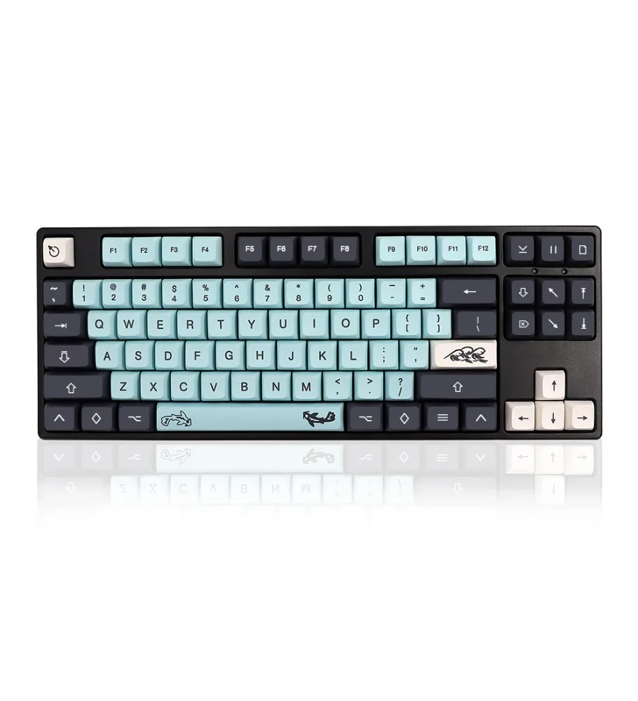 XDA Keycap PBT Five-Sided Sublimation 132 Key Adaptation 61/64/68/87 GK Split Space Bar