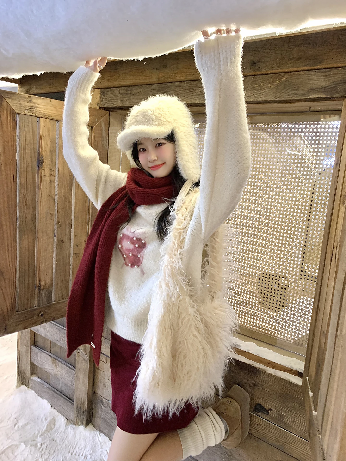 

Свободный женский свитер с круглым вырезом для повседневной носки, красивый зимний базовый топ для многослойных образов, удобный крой, модный трикотаж