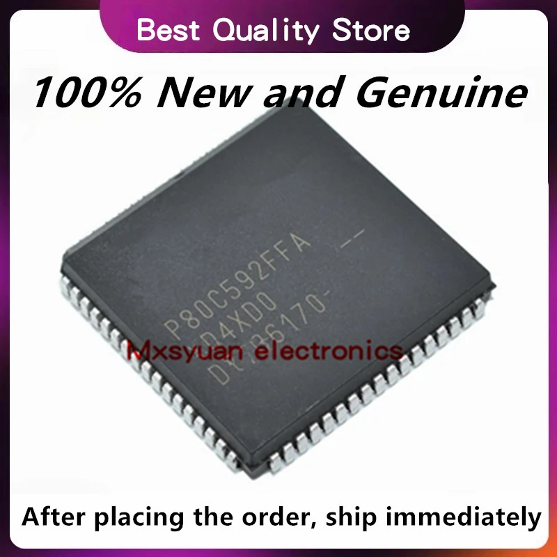 1PCS/LOT P80C592 P80C592FFA PLCC-68 New original In stock