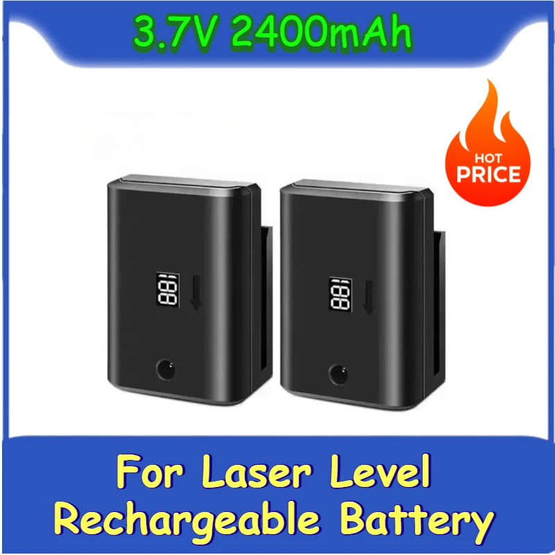

2400mAh for Laser Level 3D 12 Line Powerful Green Rechargeable Battery