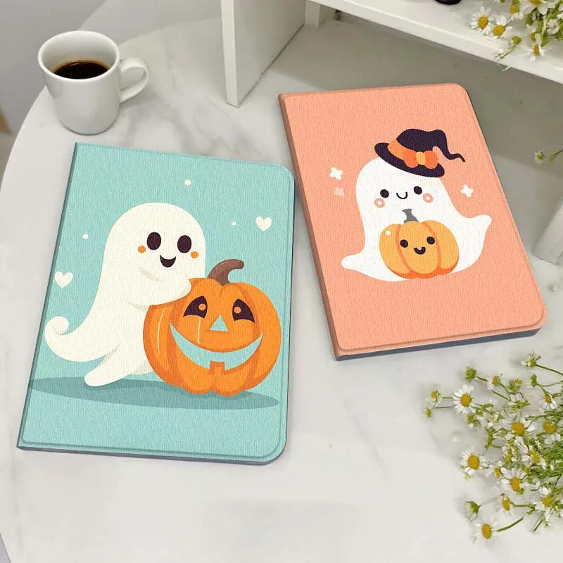 

Halloween Pumpkin Cartoon For Huawei MediaPad MatePad M5 M6 11 12 X SE T10 T10s 2 C5e T5 Pro Lite Air 11.5 Inch Tablet Case