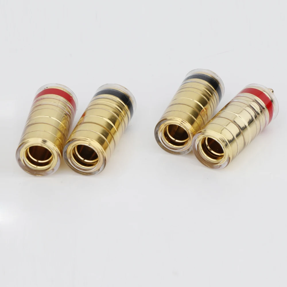Hifi Solder Stecker RCA Stecker Für Hifi Audio RCA Kabel Draht Adapter 24K Gold Überzogene Video Kabel kit TV CCTV – Detail 9