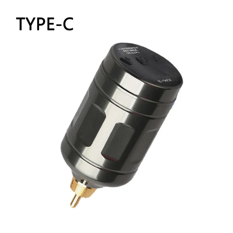 2000mAh Large Capacity Wireless Tattoo Power Supply Portable Mini Rechargeable Battery RCA Interface For Tattoo Machine Pen