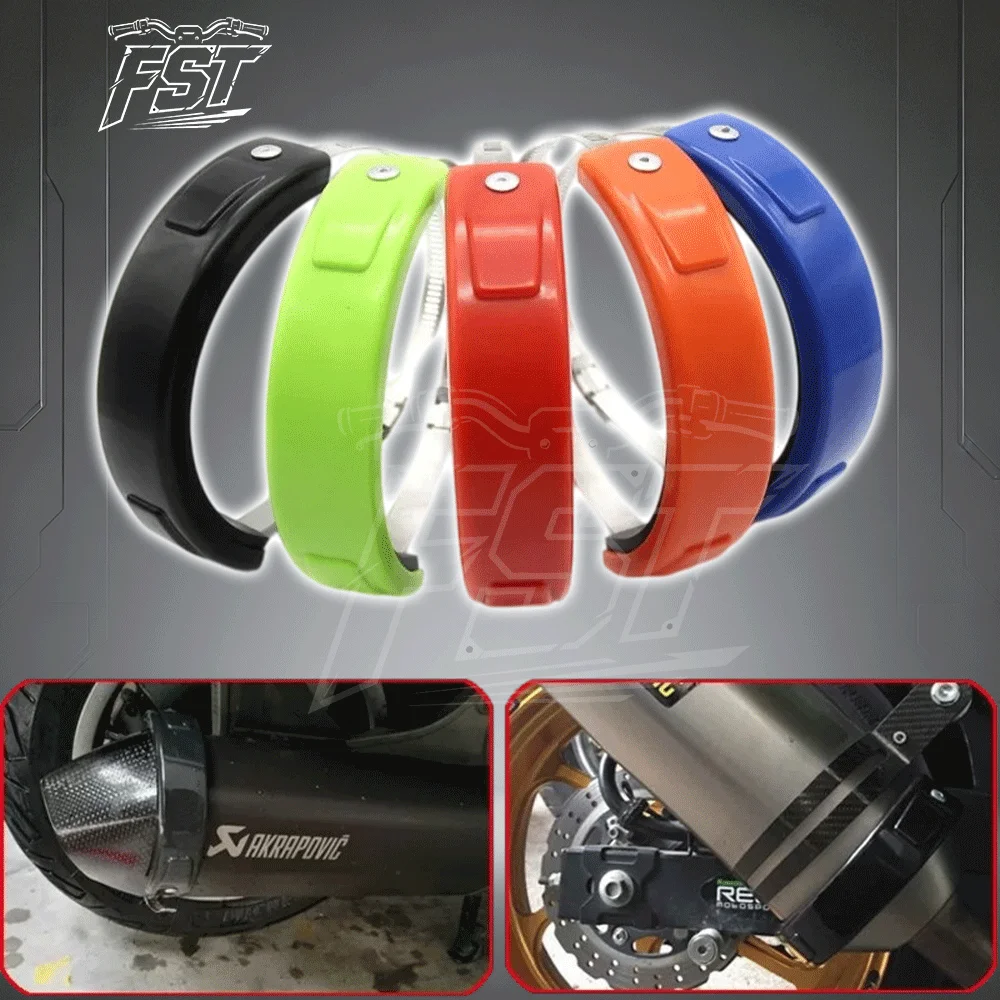 For universal aftermarket exhaust sliders, exhaust protectors, and off-road exhaust anti-scuff rings.
