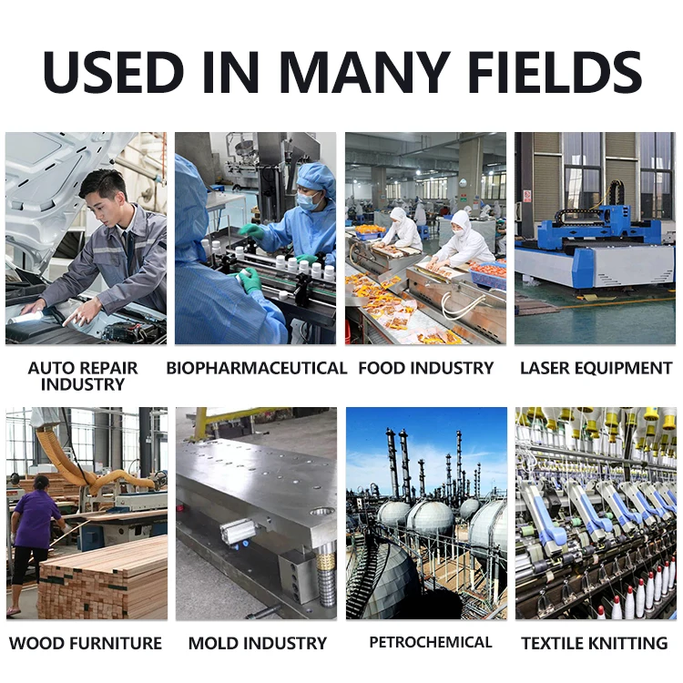 220 فولت الروتاري البنزين الغاز المحمول 10HP 4-IN-1 7.5kw سرعة ثابتة الروتاري المسمار ضاغط الهواء الصناعية #5