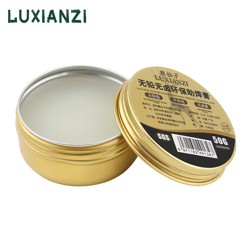 LUXIANZI 1pc High Purity Rosin Lead-free Solder Paste Electric Soldering Iron Paste Flux For PCB IC Parts Repair Welding Oil