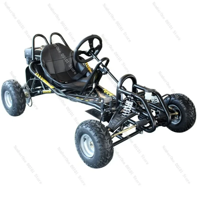 

Heavy duty adult 270CC 9hp Air-cooled Beach go kart outdoor pedal acceleration karting